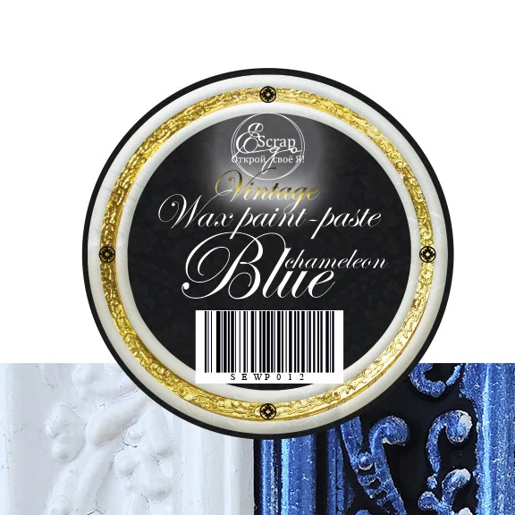 Восковая краска-паста VINTAGE "Blue chameleon"