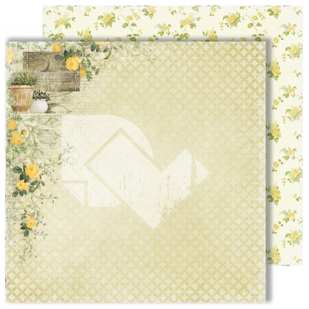 Бумага Dream Light Studio "Spring holidays" In the garden (DL32)